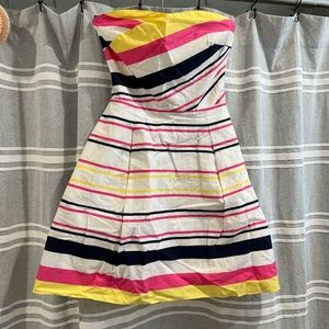 strapless Lilly striped sundress